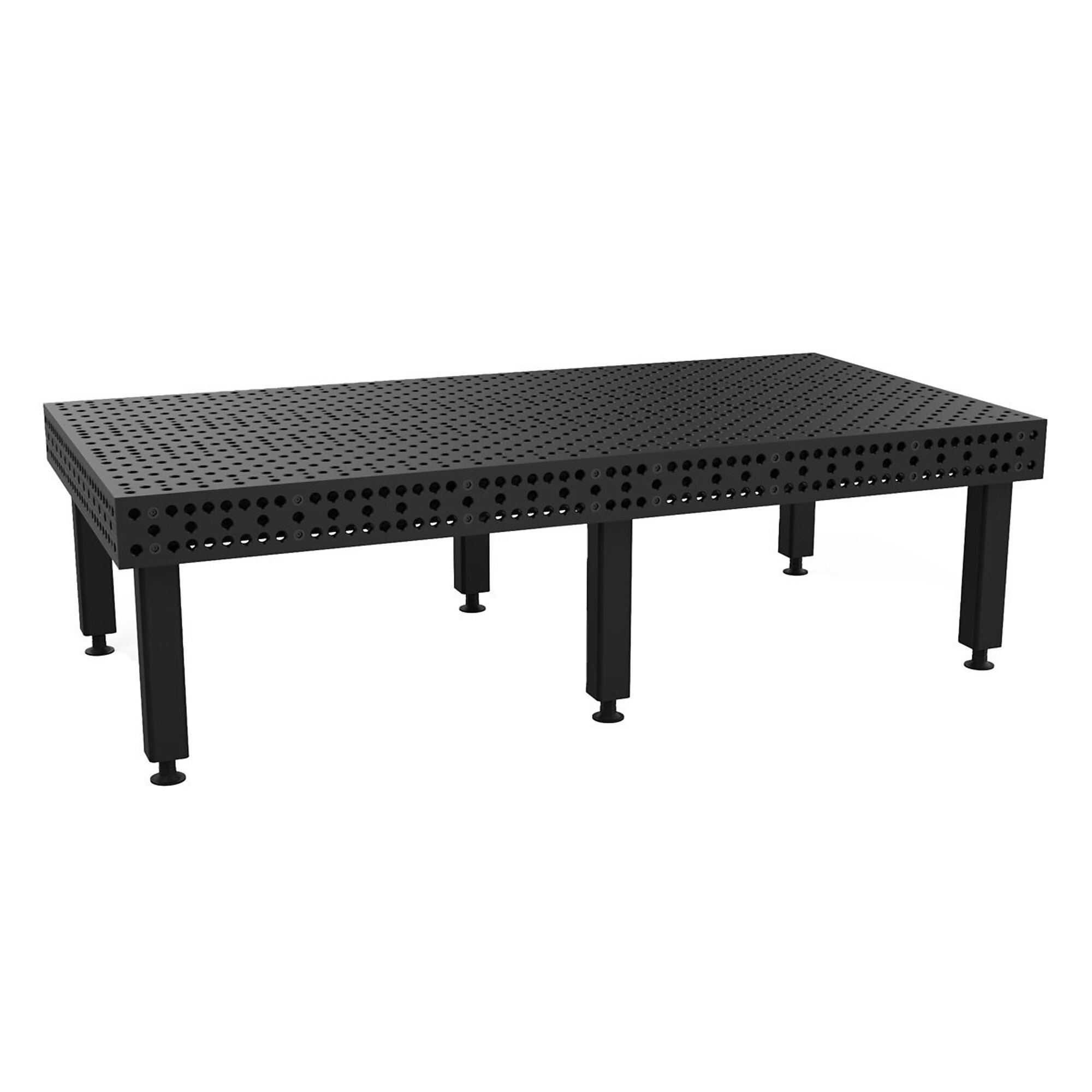 Strong Hand Tools Welding Table, Capacity 6000lb., 118in. x 59in., Model# T28-3015XQ-A1
